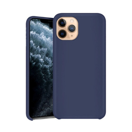 Mocco Ultra Slim Soft Matte 0.3 mm Silicone Case for Apple iPhone 11 Pro Blue