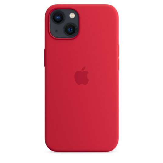 iPhone 13 Silicone Case with MagSafe - (PRODUCT)RED