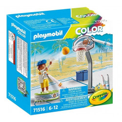 Krāsa 71516 figūriņu komplekts ar basketbola skrituļdēli