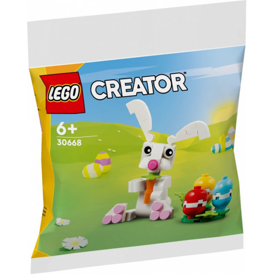 Bricks Creator 30668 Easter Bunny with Colorful Eggs