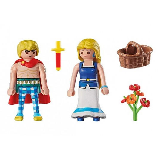 Komplekts Asterix 71544 Tragikomiss un Falbala