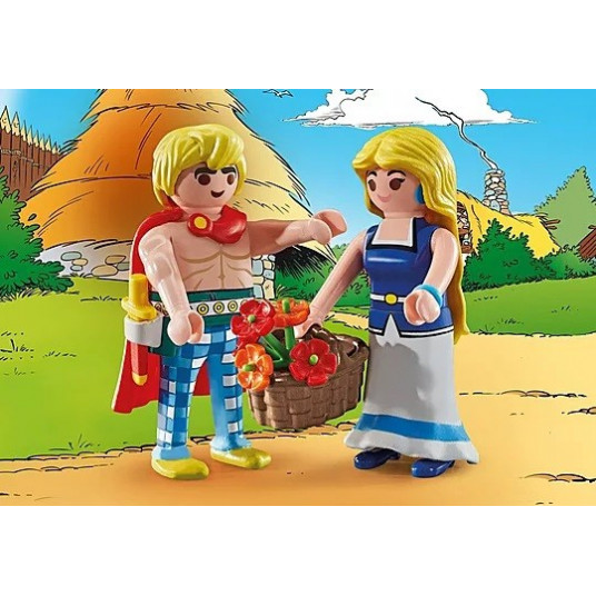Komplekts Asterix 71544 Tragikomiss un Falbala