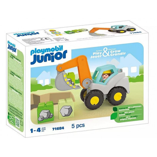 Junioru komplekts 71684 Ekskavators