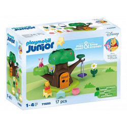 Junior Disney 71693 Lācēna Pūka un sivēna figūriņu komplekts koka namiņam