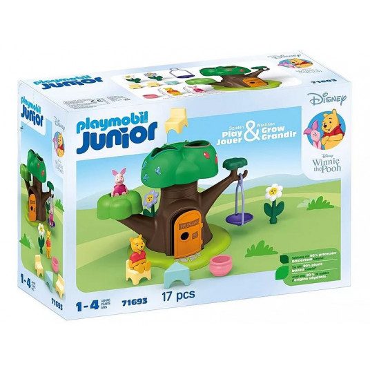 Junior Disney 71693 Lācēna Pūka un sivēna figūriņu komplekts koka namiņam