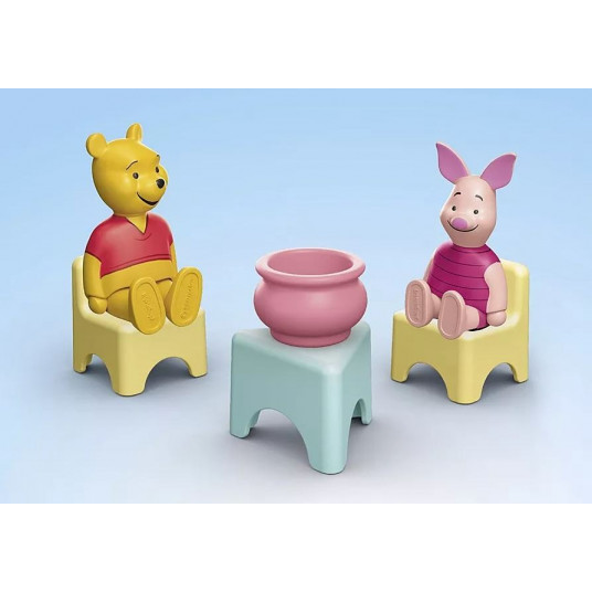 Junior Disney 71693 Lācēna Pūka un sivēna figūriņu komplekts koka namiņam