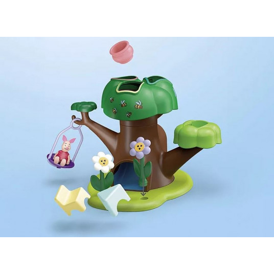Junior Disney 71693 Lācēna Pūka un sivēna figūriņu komplekts koka namiņam