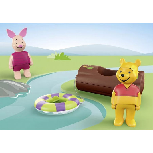 Junior Disney 71705 Pūka un sivēna ūdens piedzīvojumu komplekts ar figūrām