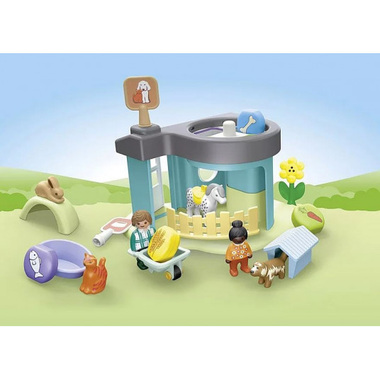 Junior komplekts 71690 Pet Hotel ar barības dozatoru