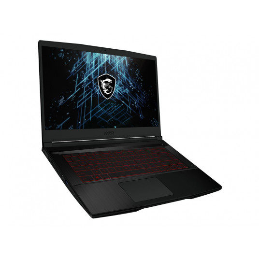 MSI GF63 Thin | Core i5-11400H (6C/12T, 2.7-4.5 Ghz, 12 MB)| Geforce GTX 1650 Max-Q 4GB|8 GB DDR4|256 GB SSD 15.6" FHD 1920x1080 AG IPS 144 Hz| SCA LAYOUT Single RED Color Backlit Gaming Keyboard|Wi-Fi + BT | Windows 11 Pro|Atnaujintas/Renew