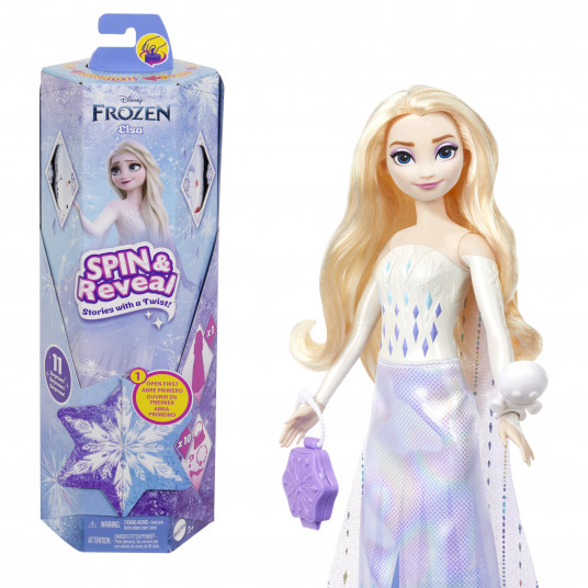 "Disney Frozen Spin &amp; Reveal" Elzas pārsteiguma komplekts