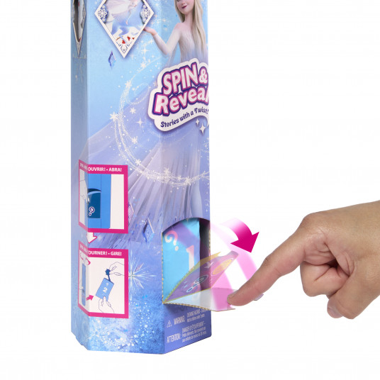 "Disney Frozen Spin &amp; Reveal" Elzas pārsteiguma komplekts