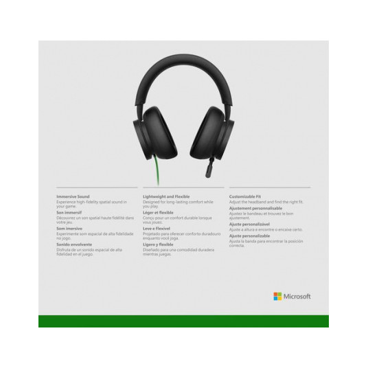 8LI-00002 Stereo austiņas Xbox Series X|S/Xbox/PC