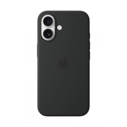 MYY13ZM/A iPhone 16 Silicone Case with MagSafe, Black