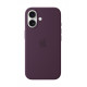 MYY43ZM/A iPhone 16 Silicone Case with MagSafe, Plum