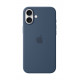 MYYA3ZM/A iPhone 16 Plus Silicone Case with MagSafe, Denim