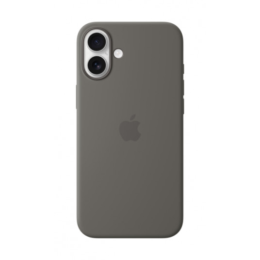 MYYC3ZM/A iPhone 16 Plus Silicone Case with MagSafe, Stone Gray