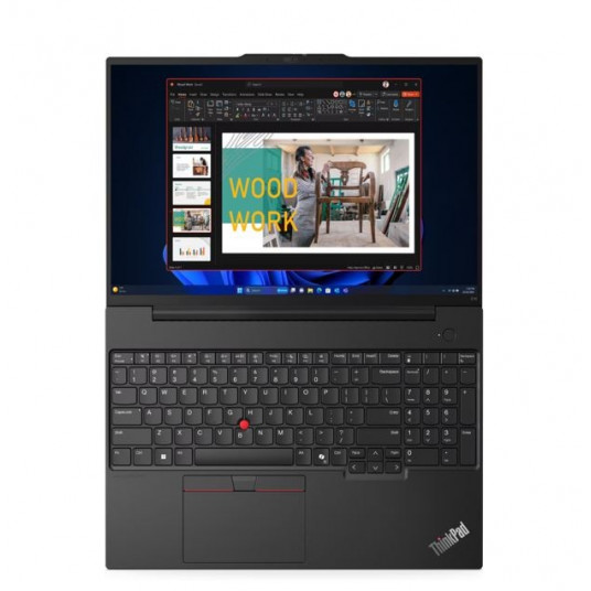 Portatīvais dators Lenovo ThinkPad E16 G2 W11Pro Ultra 7 155H/16GB/512GB/INT/16.0 WUXGA/Graphite Black/21MA002RPB