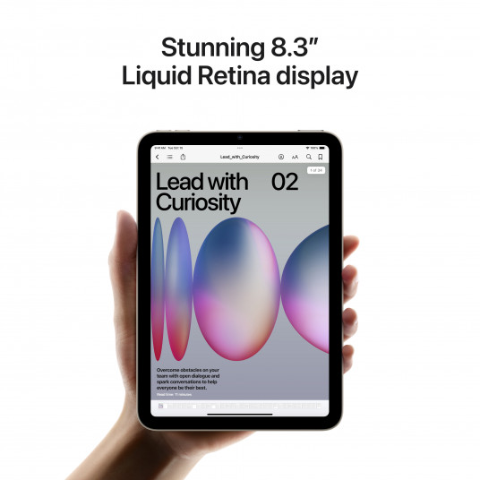 Planšetdators Apple iPad Mini (A17 Pro) Wi-Fi + Cellular 128GB Starlight MXPQ3HC/A