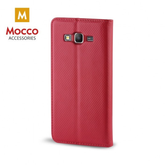 Mocco Smart Magnet Book Case For Apple iPhone XS / X Red