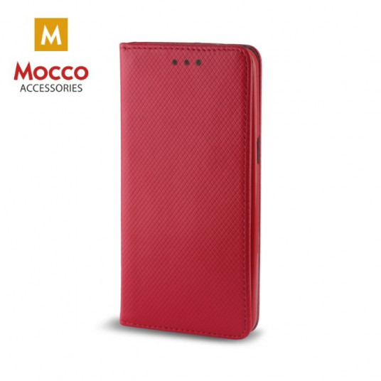 Mocco Smart Magnet Book Case For Apple iPhone XS Max Red