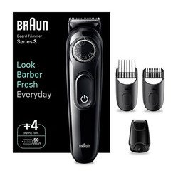 Braun 3420 Grey - Zastřihovač vousů a vlasů