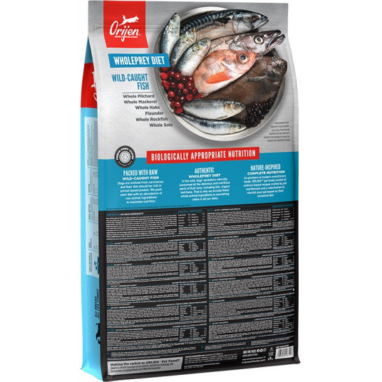 ORIJEN Six Fish - sausā barība suņiem - 11,4 kg