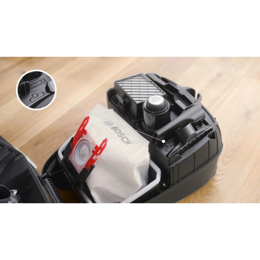 Putekļsūcējs Bosch BGB41WH1