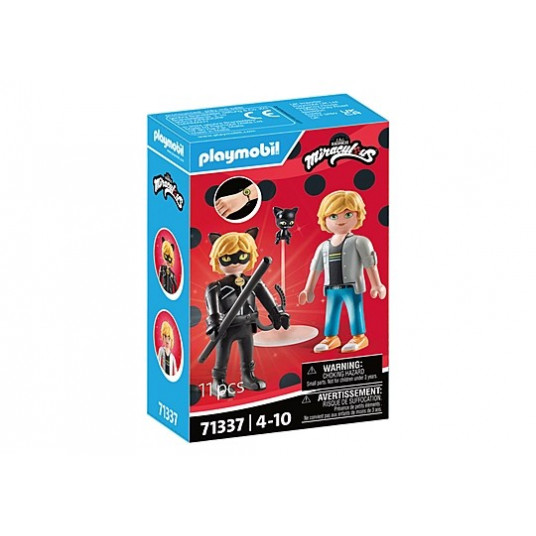 Figūru komplekts Miraculous 71337 Adrien and Cat Noir