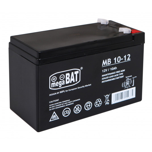 Vehicle parts battery 12V 10AH