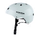 Velosipēdu ķivere - YF-1 - MOOVKEE - GLOSSY - WHITE - izmērs 48-55