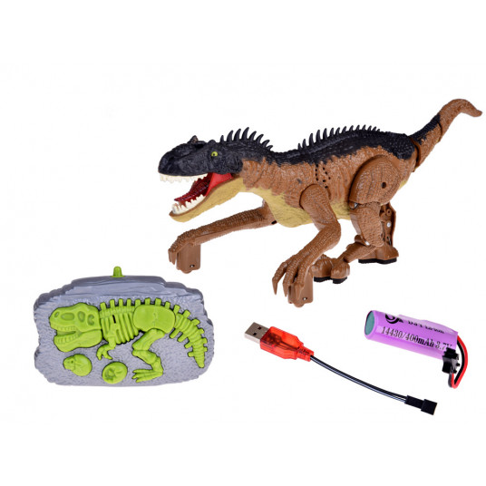 Brown Dinosaur prehistoric remote-controlled toy RC0632