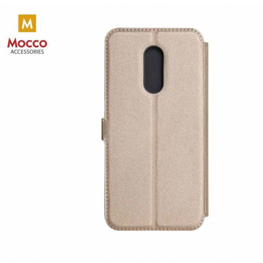 Mocco Shine Book Case For Apple iPhone XR Gold