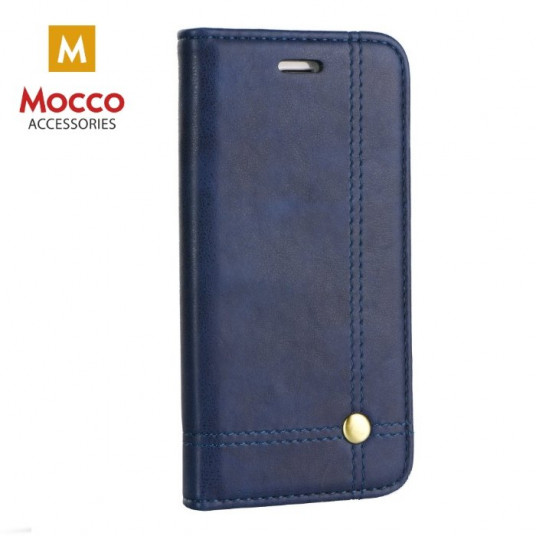 Mocco Smart Focus Book Case For Apple iPhone X Blue