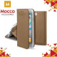 Mocco Smart Magnet Book Case For Apple iPhone X / XS Dark Gold