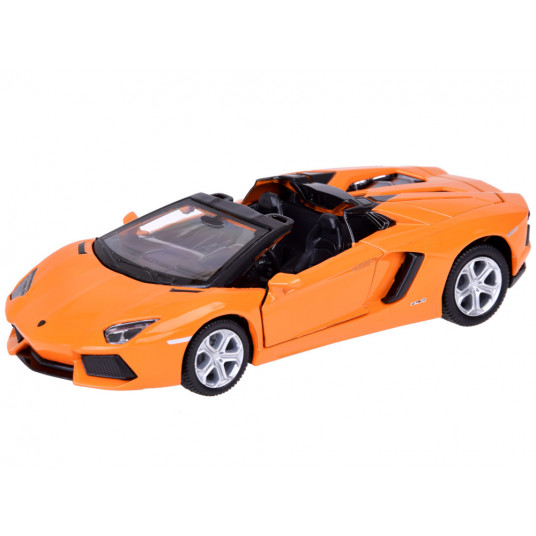 Car metal model Lamborghini Aventador Roadster 1:32 interactive ZA5053