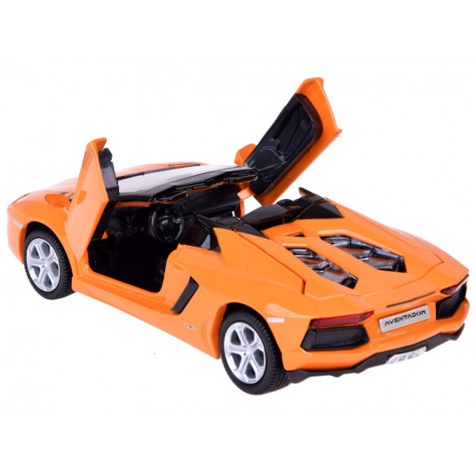 Car metal model Lamborghini Aventador Roadster 1:32 interactive ZA5053