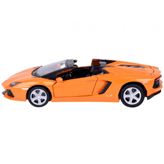 Car metal model Lamborghini Aventador Roadster 1:32 interactive ZA5053