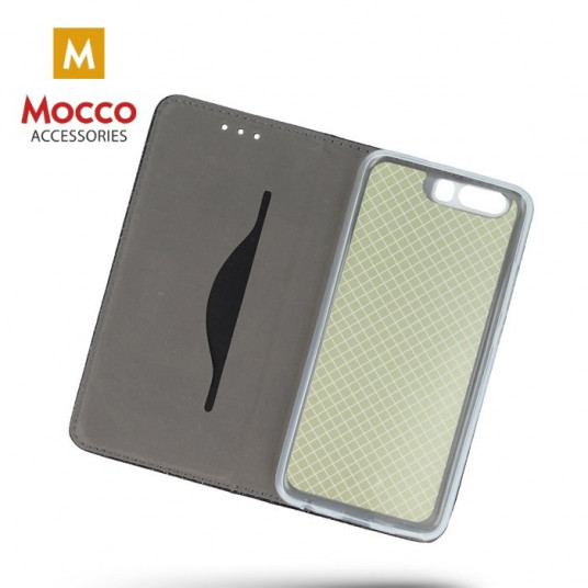 Mocco Smart Shine Book Case For Apple iPhone X Blue
