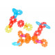 Set of colorful 3D building blocks 140 pieces for children ZA5311