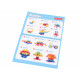 Set of colorful 3D building blocks 140 pieces for children ZA5311