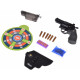 Set Revolver handy Pistol for foam cartridges + gel balls ZA5317