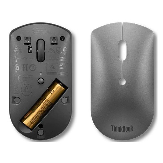 Lenovo ThinkBook datora pele Ambidextrous Bluetooth optiskā 2400 DPI