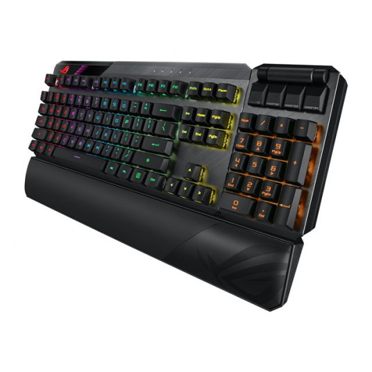 Asus ROG Claymore II - peles klaviatūra, ROG RX Red - optika, mehāniskie slēdži