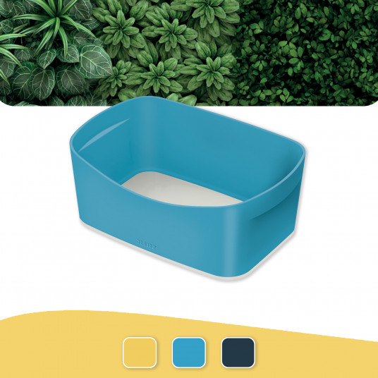 Uzglabāšanas kaste Cozy L:MyBox bez vāka, zila, gab.