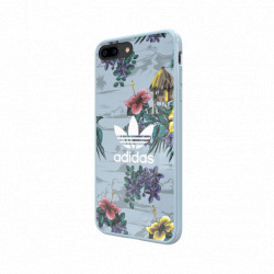 Adidas Floral Case Silicone Case for Apple iPhone X / XS Blue (EU Blister)