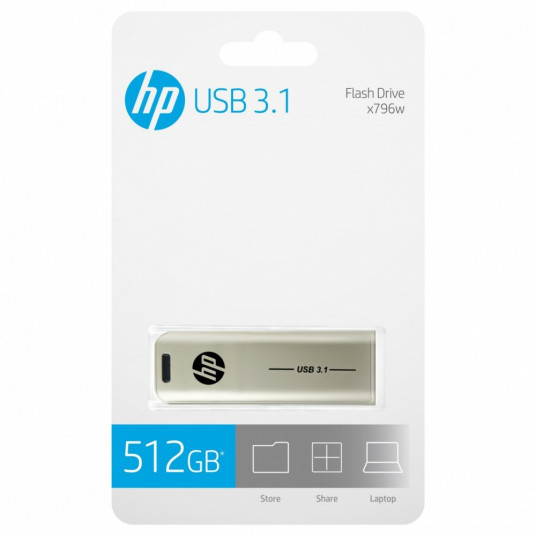 "512 GB USB 3.1 zibatmiņas disks HPFD796L-512