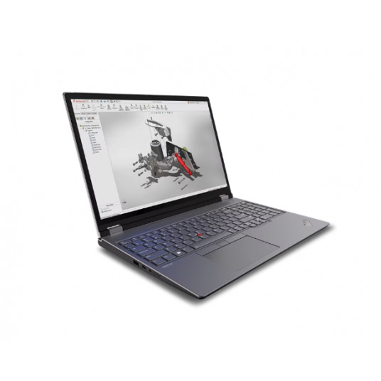 Lenovo | Storm Grey | 16" | 12 GB | NVIDIA RTX 3500 Ada Generation | GDDR6 ECC | 2560 x 1600 pikseļi | Anti-glare | WQXGA | 32 GB | SO-DIMM DDR5 | Windows 11 Pro | IPS | Intel Core i7 | i7-14700HX | ThinkPad P16 Gen 2 | SSD 1000 GB 