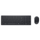 Dell | Silent Keyboard and Mouse | KM555 | Keyboard and Mouse Set | Wireless | US International (QWERTY) | Black | 2.4 GHz, Bluetooth 5.1 | Wireless connection