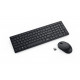 Dell | Silent Keyboard and Mouse | KM555 | Keyboard and Mouse Set | Wireless | US International (QWERTY) | Black | 2.4 GHz, Bluetooth 5.1 | Wireless connection